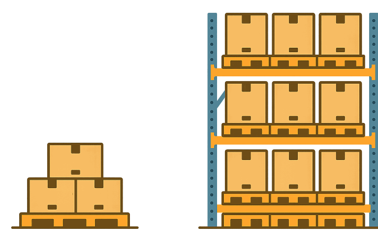 dIFFERENTBETWEENshelves